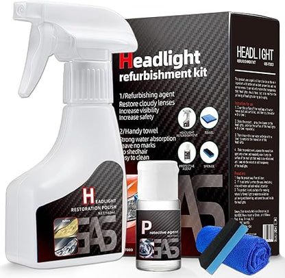 Headlight Restoration Spray