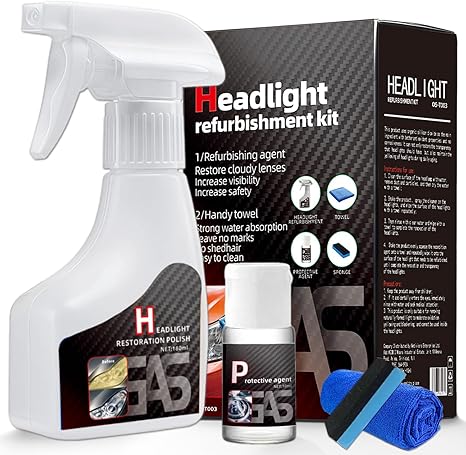 Headlight Restoration Spray