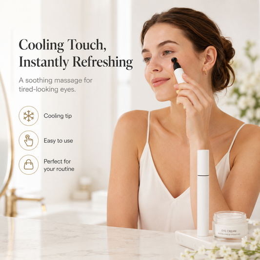 Cooling Eye Massage Wand — Refresh Tired-Looking Eyes in Seconds