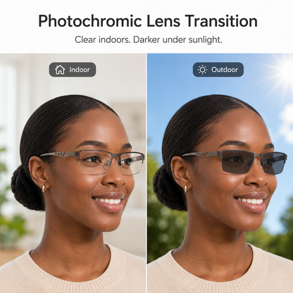 Progressive Multifocus Glasses — Clear Vision for Reading, Screens & Outdoors