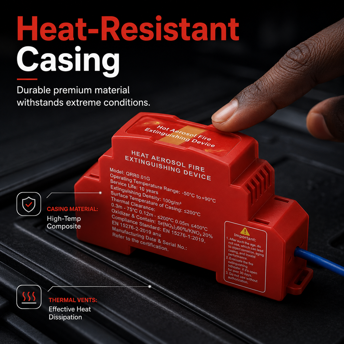 Automatic Thermal Response Fire Extinguisher