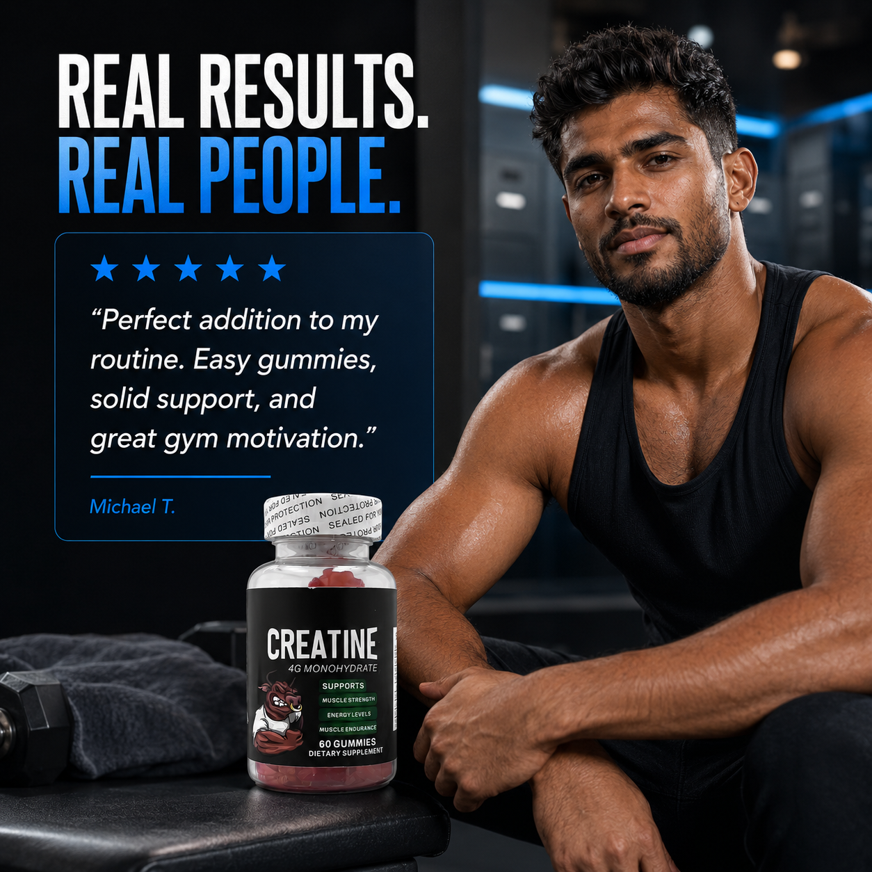 Creatine Gummies – 4G Monohydrate