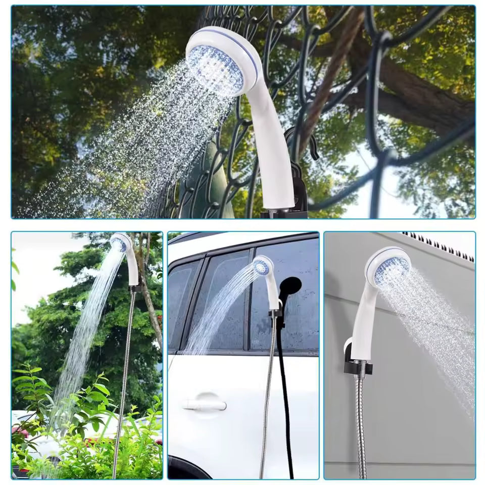 Portable Camping Shower with Adjustable Flow🚿