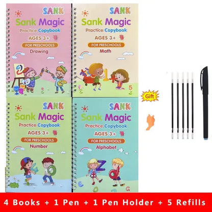 Magic Copybook Pen (4 pieces)
